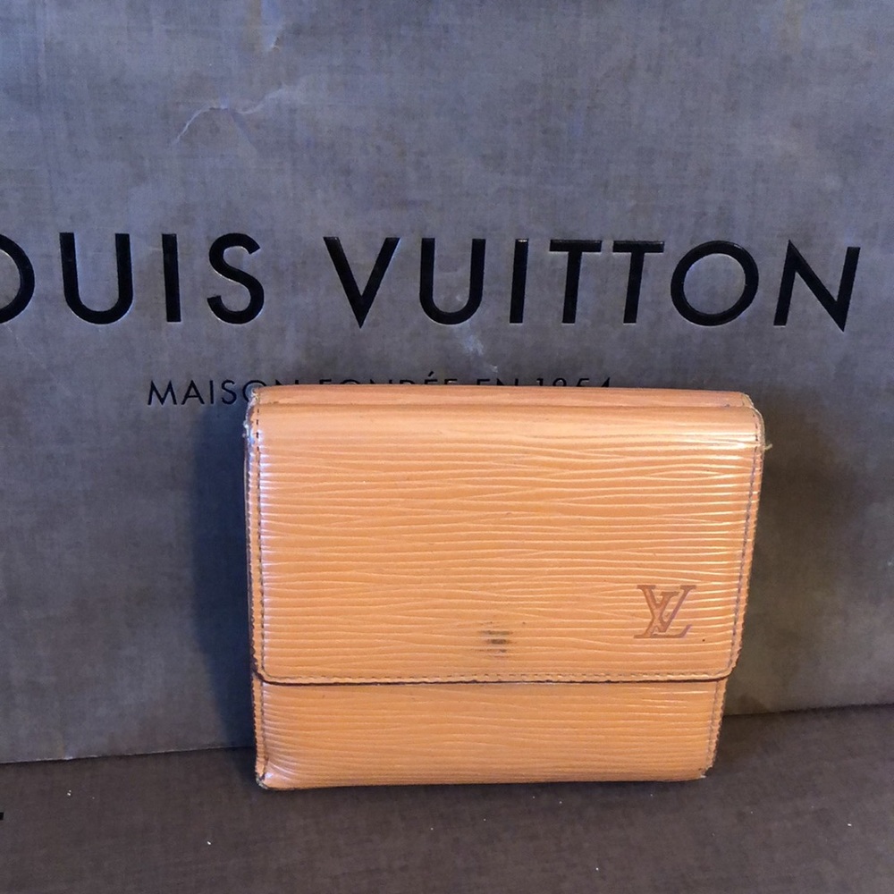 Louis Vuitton Brown Epi Wallet